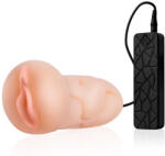 NMC Vibrátoros műpunci, NMC, Easy Job Samantha, 11-15 cm, többszínű, TPR, 10 funkciós, távirányítós, vibrátortojással, elemes (3xAAA)