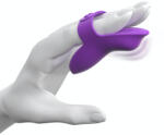 Pipedream Ujjvibrátor, Pipedream Fantasy For Her, Finger Vibe, 6-10 cm, lila, vízálló, akkumulátoros, 10 funkciós, ujjra helyezhető, alsóneműre rögzíthető