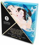 Shunga Fürdősó, Shunga, Oriental Crystals - Ocean Breeze, 75 gramm, kék, habzó, holt-tengeri ásványokkal, bőrpuhító, egyadagos, sáfrány- és mandulaolajjal
