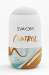 SVAKOM Maszturbátor tojáskészlet, Svakom, Hedy X Control, 5 darabos, 6-10 cm, fehér, vízálló, ultralágy, pehelymintás belső, újrahasználható