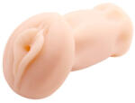 Loverzzz Vibrátoros műpunci, Loverzzz, Man's Vibrating Masturbator Flesh, 11-15 cm hossz, 7-7, 9 cm átmérő, testszínű, realisztikus, bőrszerű TPR