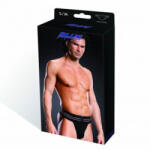 Blue Line Jockstrap férfi alsó, Blue Line, Performance Microfiber, S/M, fekete, mikroszálas poliészter, erotikus, mindennapi és intim együttlétekhez