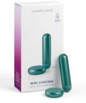 Pipedream - JimmyJane Mini vibrátor, JimmyJane, Mini Chroma, 6-10 cm, zöld, akkumulátoros, vízálló, távirányítós, szilikon, kezdőknek is ideális