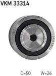 SKF Vratná/vodiaca kladka rebrovaného klinového remeňa SKF VKM 33314 (VKM 33314)
