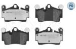 MEYLE set placute frana, frana disc MEYLE -PD: Advanced performance and design. 025 236 9417/PD (025 236 9417/PD)