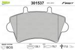 VALEO set placute frana, frana disc VALEO ESSENTIAL 301537 (301537)
