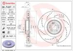 BREMBO Disc frana BREMBO PRIME LINE - UV Coated 09. F407.11 (09.F407.11)