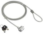 Gembird CABLU securitate GEMBIRD pt. notebook, slot standard, cheie standard, 1.8m, cablu otel, LK-K-01 (timbru verde 0.18 lei) (LK-K-01)