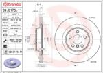BREMBO Disc frana BREMBO PRIME LINE - UV Coated 09. D175.11 (09.D175.11)
