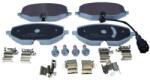 QUARO set placute frana, frana disc QUARO QP1548 (QP1548)