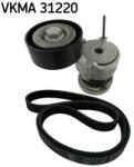 SKF Set curea transmisie cu caneluri SKF VKMA 31220 (VKMA 31220) - automobilus