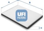 UFI Filtru, aer habitaclu UFI 53.222. 00 (53.222.00)