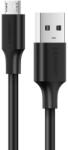 UGREEN Cablu Date si Incarcare USB-A - microUSB UGREEN US289, 18W, 1m, Negru - evomag