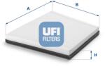UFI Filtru, aer habitaclu UFI 53.095. 00 (53.095.00)