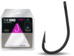  The End ENEMY pontyozó - bojlis horog, teflon, matt fekete, #6, 10db (623001006)