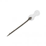  Delphin STINGER csalitüske szilikonkarikával, fekete, 15mm, 12db (101000376)