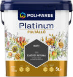  Platinum Foltálló falfesték több színben 5 L Éjsötét petúnia