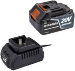 Hyundai induló maxi akkus csomag 18-20V-4A akku + dokkolós töltő szett