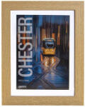 Kenro Chester Natural képkeret, A4, 21x29, 7cm, paszpartu méret 15x21cm, natúr