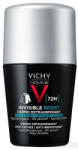 Vichy Homme Deo roll Invisible Resist 72h 50 ml foltmentes Anti Stains
