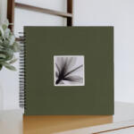 Dörr fotóalbum, spirálos 34x34cm, zöld