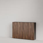 Mindigbútor Positivo 2D fürdőszobai alsó szekrény dió