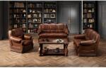 Mindigbútor Valódi Bőr Parma 3+2+1 ülőgarnitúra ágyazható kivitelben