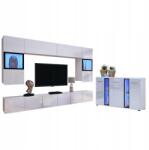 Mindigbútor SOLID Magasfényű Nappali Szekrénysor VIII - sprintbutor