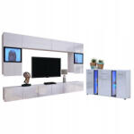 Mindigbútor SOLID Magasfényű Nappali Szekrénysor VIII - smartbutor