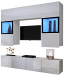Mindigbútor SOLID Magasfényű Nappali Szekrénysor V - smartbutor