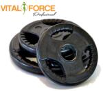 Vital Force Professional Gumis súlytárcsa 25kg - 50mm Súlytárcsa