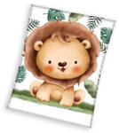 Carbotex Oroszlán Giggles coral fleece polár takaró 110x140cm CBX231128KNL (CBX231128KNL)