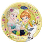 Procos Disney Frozen Fever, Jégvarázs Papírtányér 8 db-os 23 cm PNN86147 (PNN86147)