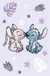 Jerry Fabric Disney Lilo és Stitch, A csillagkutya Purple polár takaró 100x150cm JFK040058 (JFK040058)