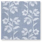 Procos Virágos Turquoise Flowers szalvéta 20 db-os 33x33 cm PNN92908 (PNN92908)