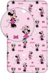 Jerry Fabric Disney Minnie Pretty in Pink gumis lepedő 90x200 cm JFK034910 (JFK034910)