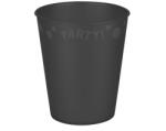 Procos Black, Fekete pohár, műanyag 250 ml PNN96497 (PNN96497)
