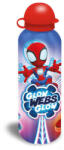 Kids Licensing Pókember Glow Web alumínium kulacs ívókupakkal 500 ml EWA50096SPB (EWA50096SPB)