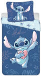 Jerry Fabrics Disney Lilo és Stitch, A csillagkutya Aloha Blue ágyneműhuzat 140×200cm, 70×90 cm JFK040676 (JFK040676)
