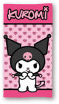Mister Licence Hello Kitty Kuromi Pink fürdőlepedő, strand törölköző 70x140cm (Fast Dry) FML365983 (FML365983)