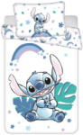 Jerry Fabrics Disney Lilo és Stitch, A csillagkutya Rainbow gyerek, ovis ágyneműhuzat 100×135 cm, 40×60 cm JFK039311 (JFK039311)