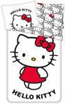 Jerry Fabrics Hello Kitty White ágyneműhuzat 140×200cm, 70×90 cm JFK040638 (JFK040638)