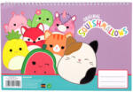 GIM Squishmallows Feelin' A/4 spirál vázlatfüzet, 30 lapos GIM36330413 (GIM36330413)