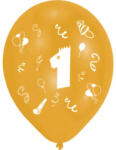 Amscan Happy Birthday 1 léggömb, lufi 8 db-os 10 inch (25, 4cm) DPA996575 (DPA996575)
