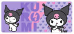 Euroswan Hello Kitty Kuromi asztali egérpad 80x35 cm EWA00024KU (EWA00024KU)