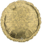Amscan Arany flitter mintás fólia lufi 43 cm DPA4219901 (DPA4219901)