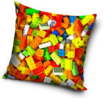 Carbotex Lego mintázatú Bricks párnahuzat 40x40 cm Velúr CBX570825 (CBX570825)