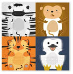 Procos Állatos Zoo szalvéta 20 db-os 33x33 cm FSC PNN96600 (PNN96600)