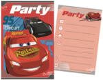 W&O Disney Cars, Verdák Party Meghívó ARJ018765A (ARJ018765A)