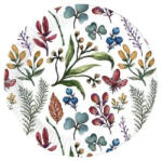 Procos Herbs, Virág papírtányér 8 db-os 23 cm PNN95201 (PNN95201)